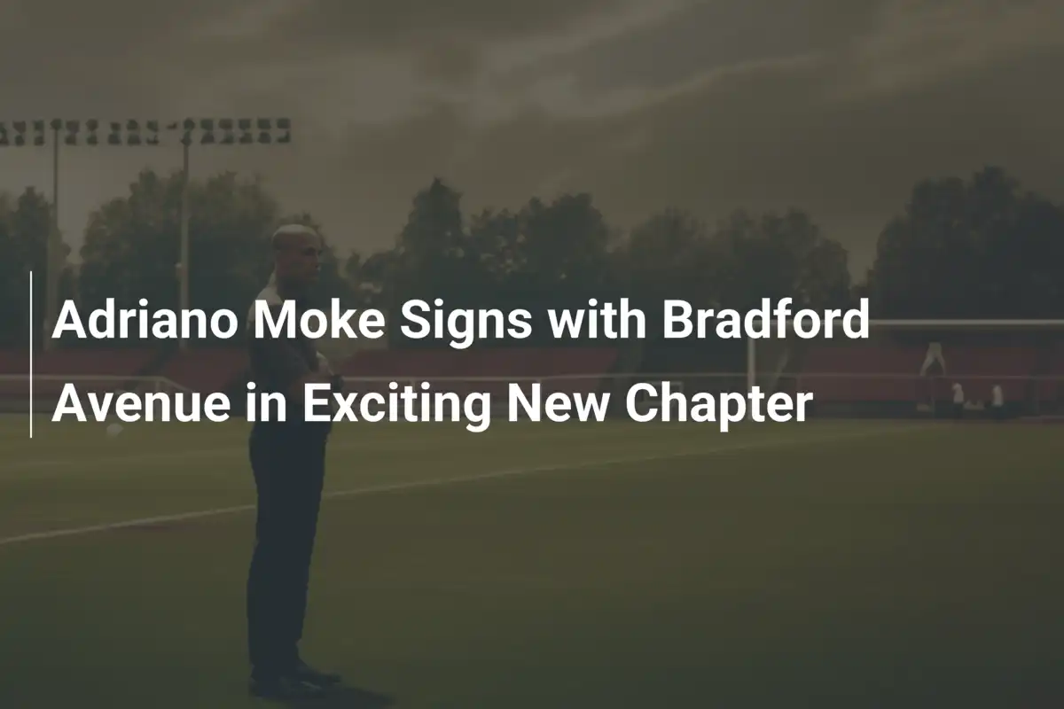 Adriano Moke firma con Bradford Avenue: un nuovo capitolo emozionante