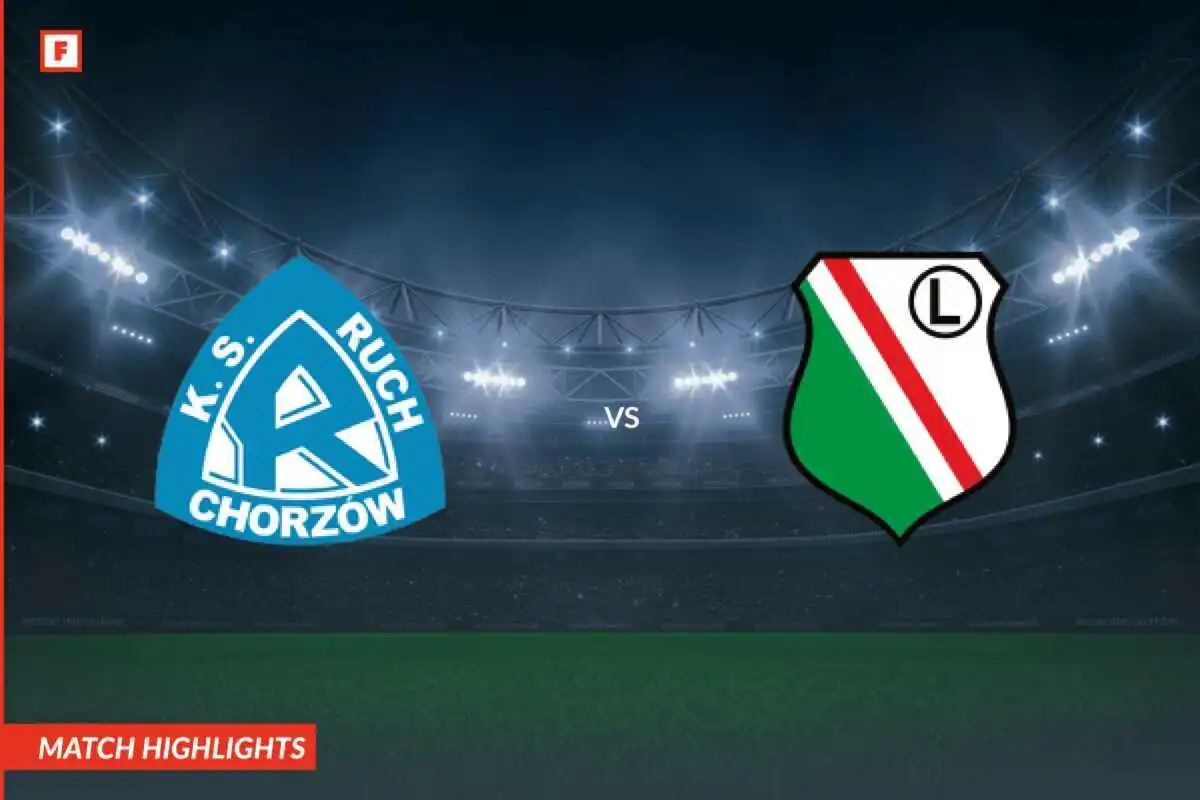 Ruch Chorzów - Legia Warszawa mål og høydepunkter