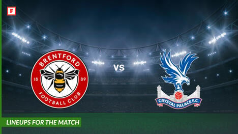 เบรนต์ฟอร์ด ปะทะ คริสตัลพาเลซ: รายชื่อผู้เล่นสำหรับการแข่งขัน