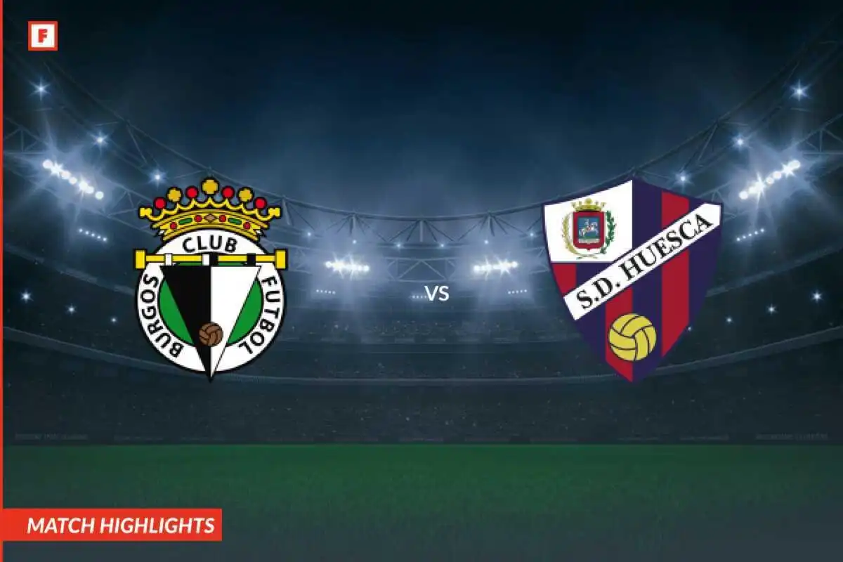 Burgos - Huesca doelpunten en hoogtepunten
