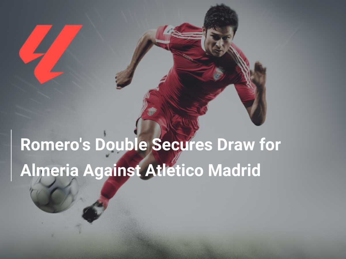 Luka Romero scores twice as bottom side Almeria hold Atletico Madrid to a  draw