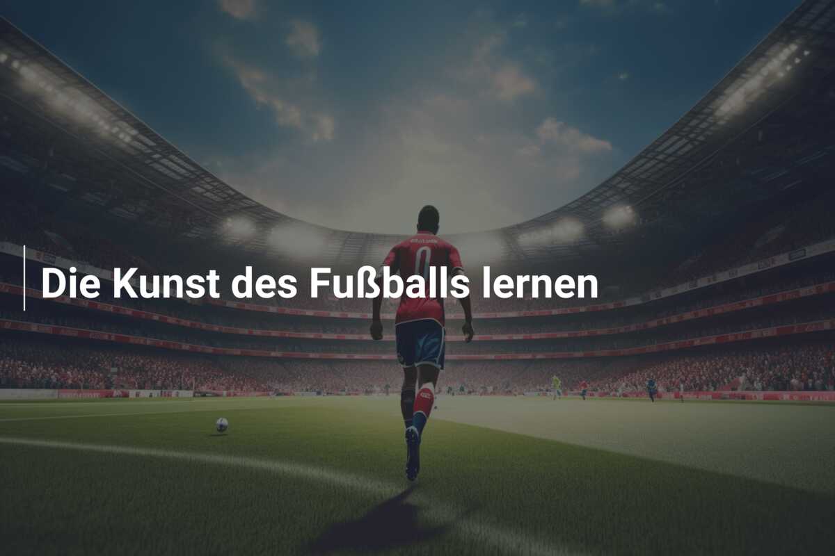 Die Kunst des Fußballs lernen