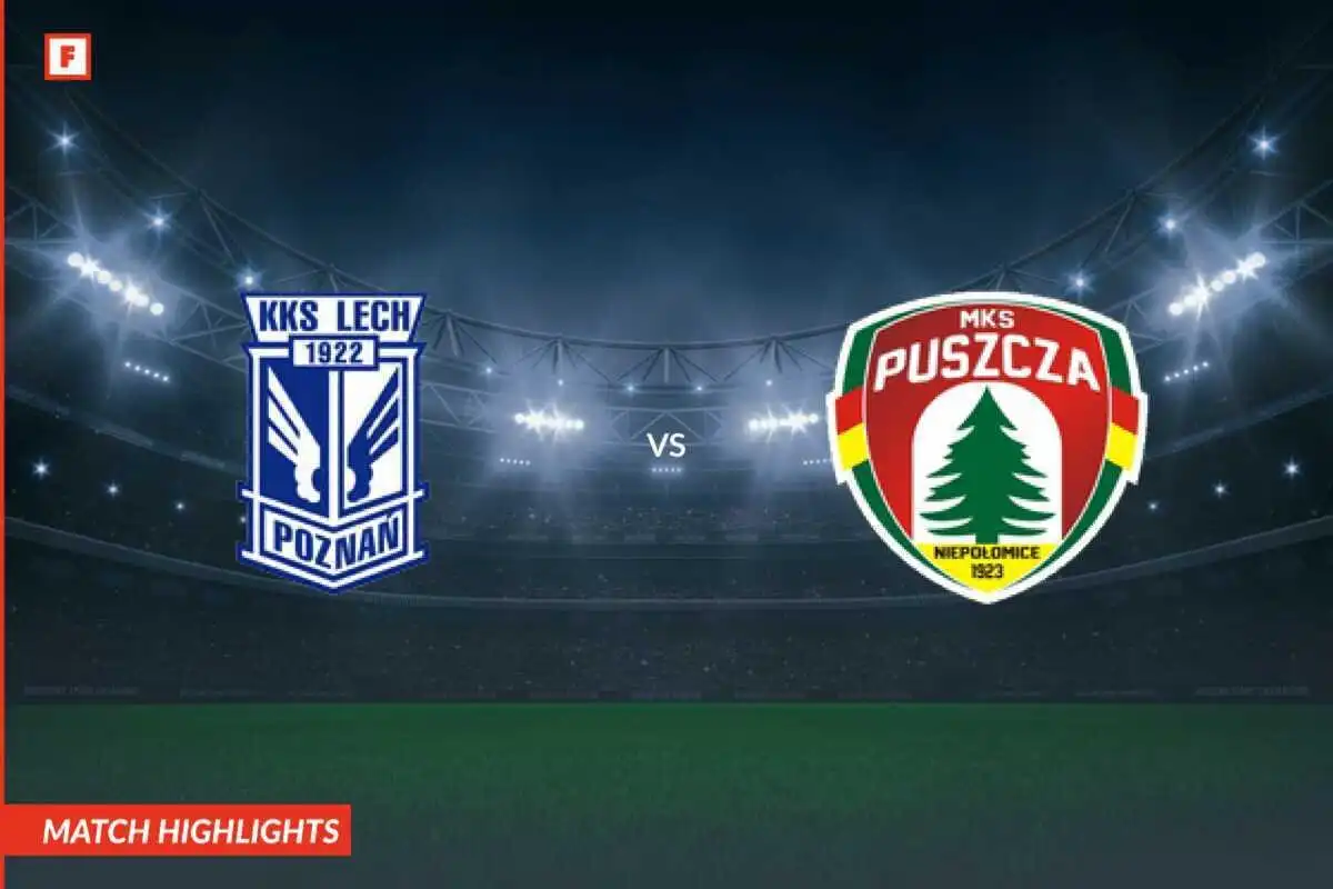 Lech Poznan - Puszcza Niepolomice goals and highlights