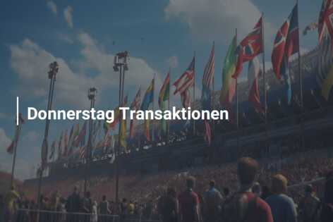 Donnerstag Transaktionen