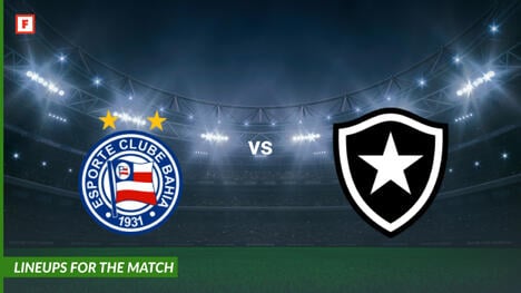 Bahia contro Botafogo de Futebol e Regatas: formazioni per la partita
