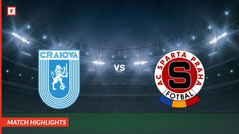 U Craiova 1948 - AC Sparta Prague ประตูและไฮไลท์