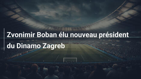 Zvonimir Boban élu nouveau président du Dinamo Zagreb