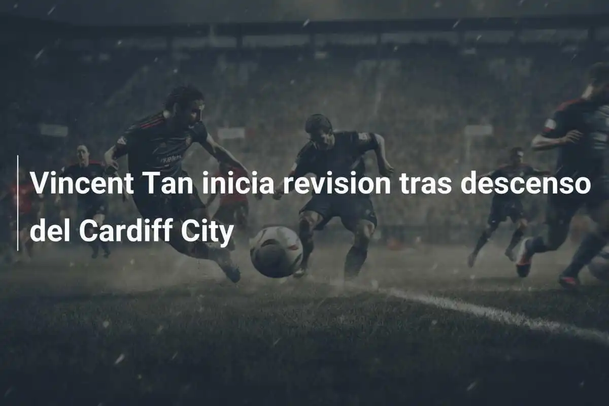 Vincent Tan inicia revision tras descenso del Cardiff City
