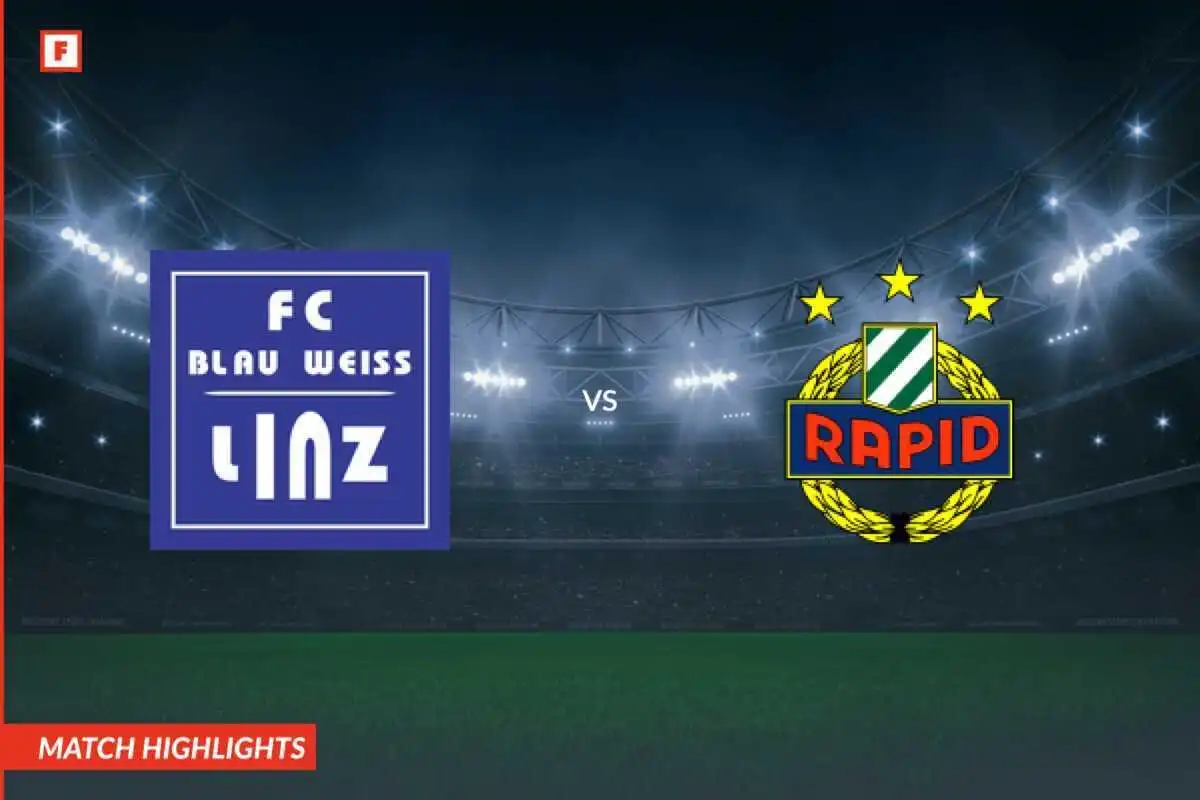Blau-Weiß Linz - Rapid Wien gol e momenti salienti