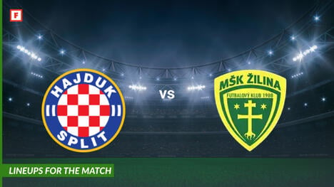 Hajduk Split contro MSK Zilina: formazioni per la partita