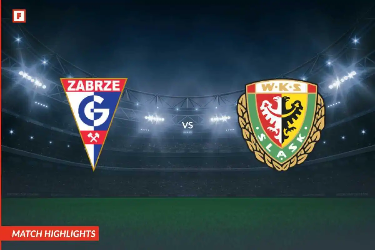 Gornik Zabrze - Slask Wroclaw gol e momenti salienti