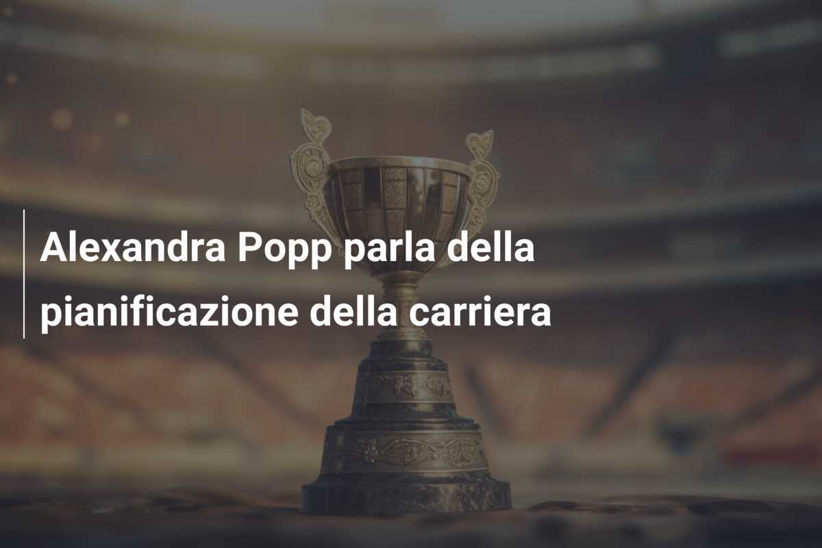 Alexandra Popp parla della pianificazione della carriera