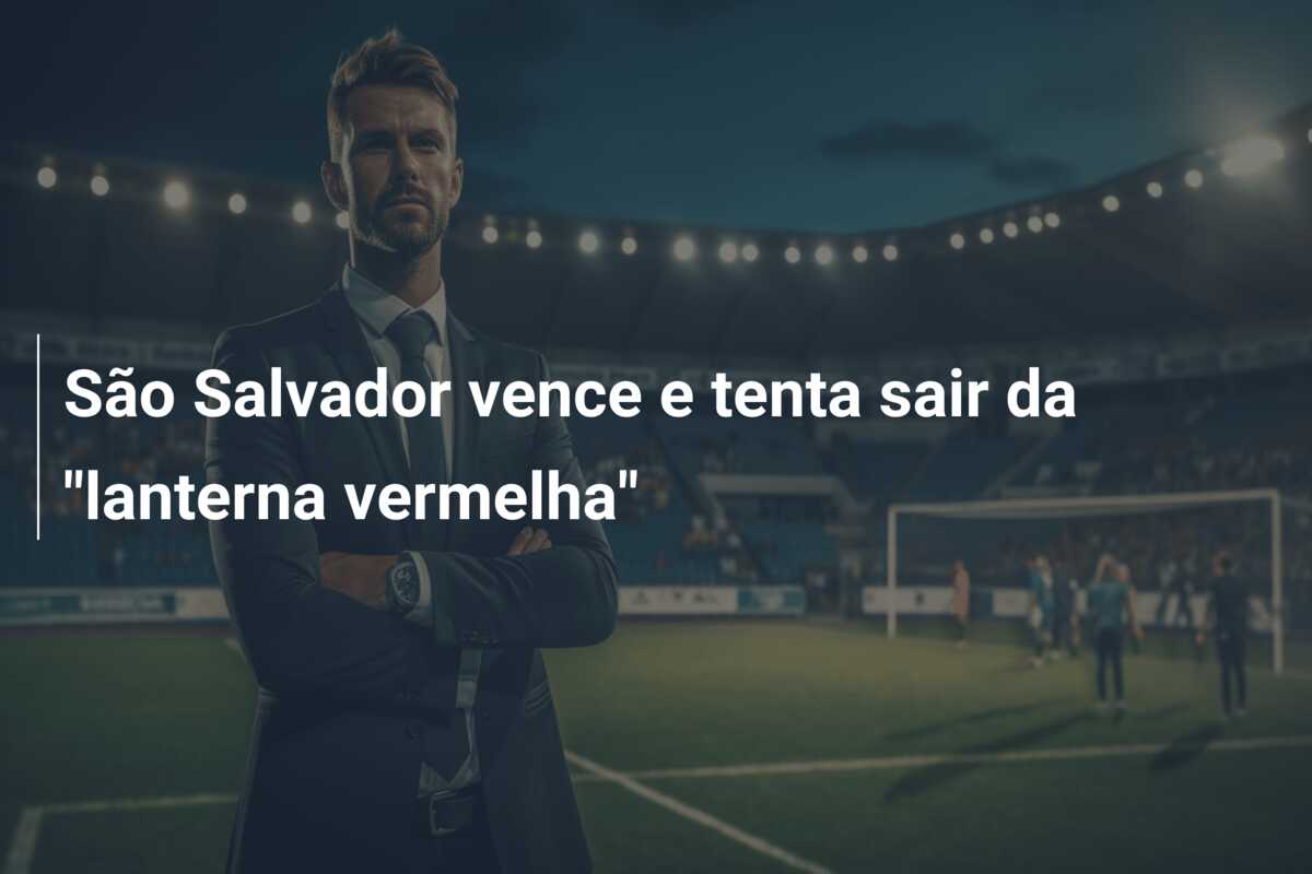 São Salvador vence e tenta sair da “lanterna vermelha”