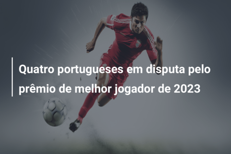 Quatro portugueses na corrida para o prémio de melhor jogador de 2023, Futebol