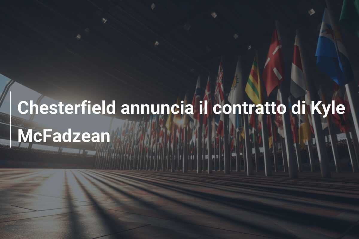 Chesterfield annuncia il contratto di Kyle McFadzean