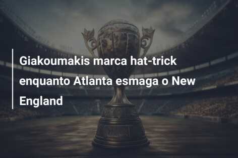 Giakoumakis marca hat-trick enquanto Atlanta esmaga o New England