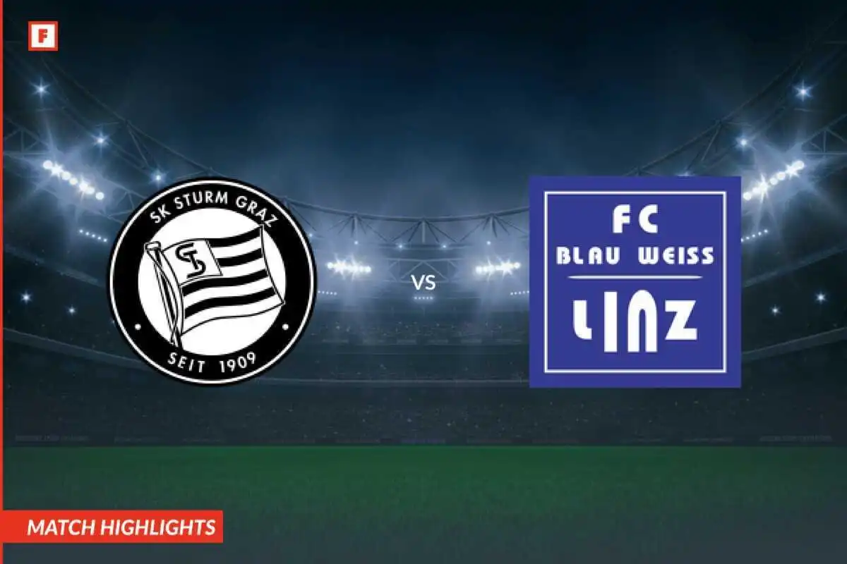 Sturm Graz - Blau-Weiß Linz gol e momenti salienti