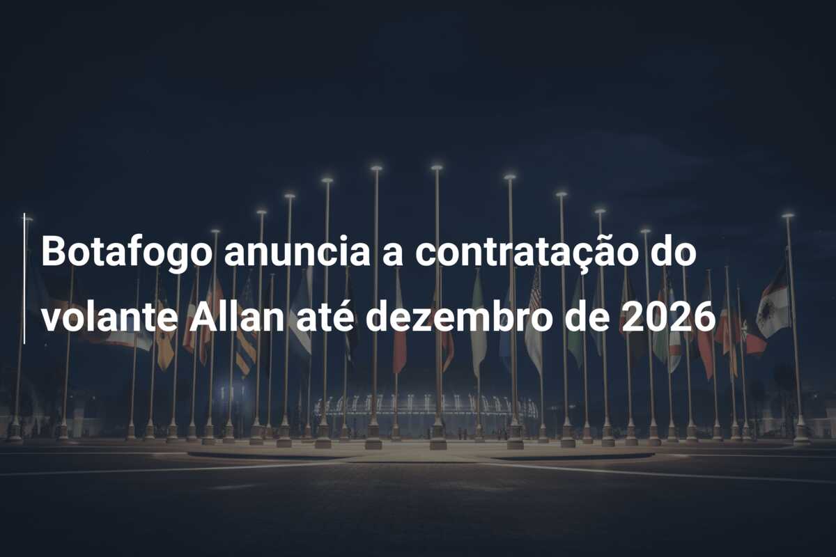 Botafogo anuncia a contratação do volante Allan até dezembro de 2026