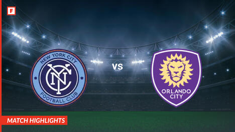 New York City - Orlando City gol e momenti salienti