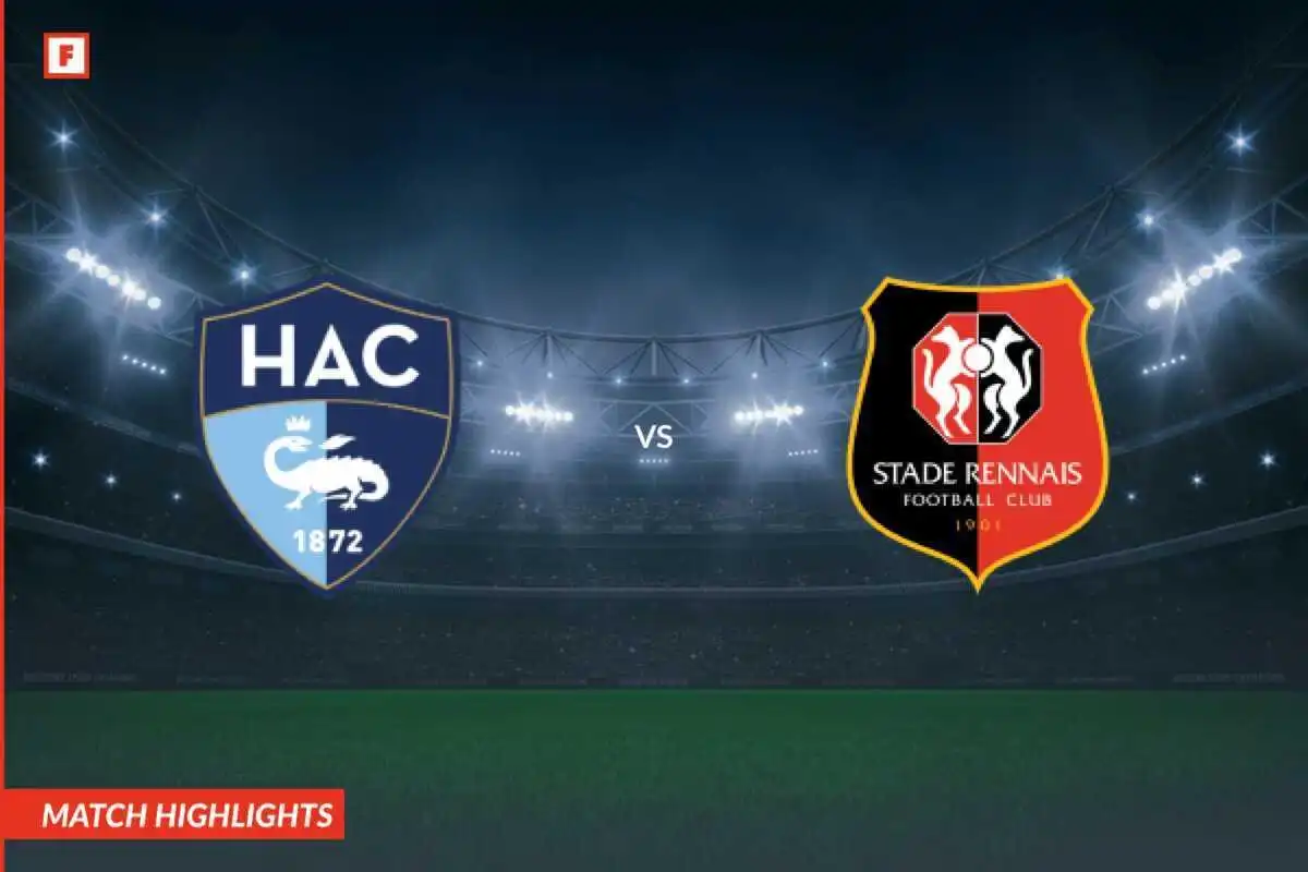 Le Havre - Stade Rennais mål og høydepunkter