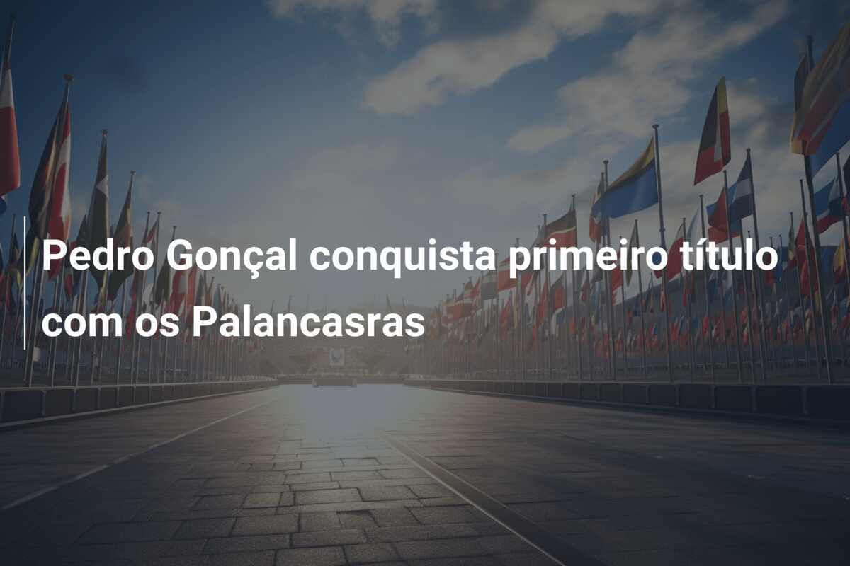 Pedro Gonçal conquista primeiro título com os Palancasras
