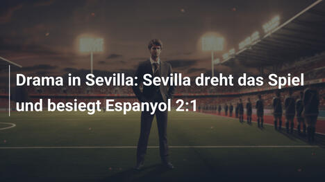 Drama in Sevilla: Sevilla dreht das Spiel und besiegt Espanyol 2:1