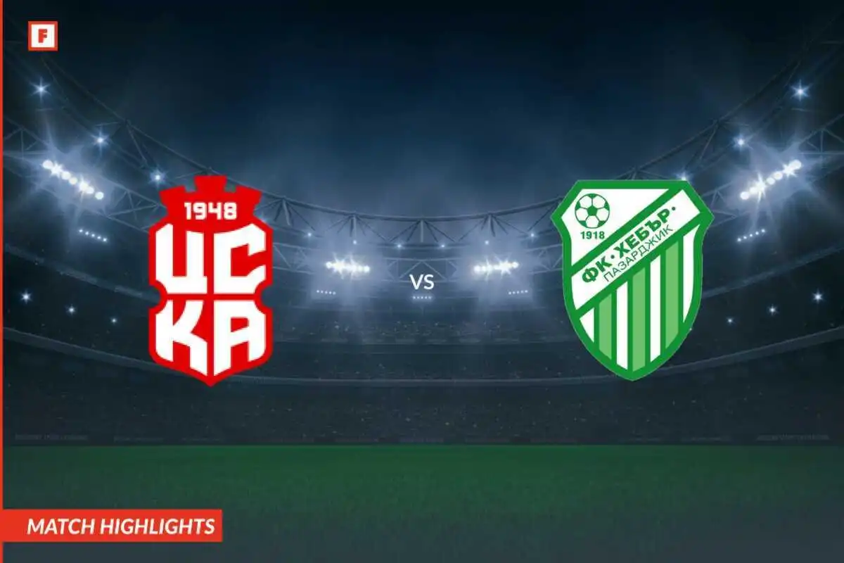 FC CSKA 1948 - Hebar Pazardzhik gol e momenti salienti