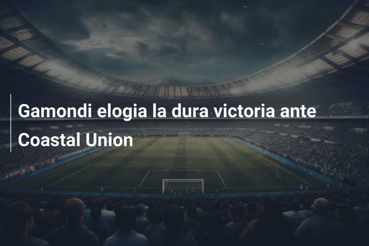 Gamondi elogia la dura victoria ante Coastal Union