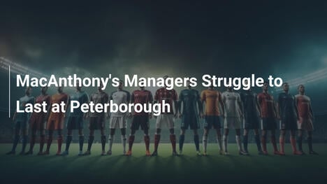 I Manager di MacAnthony Faticano a Peterborough