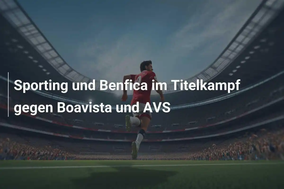 Sporting und Benfica im Titelkampf gegen Boavista und AVS