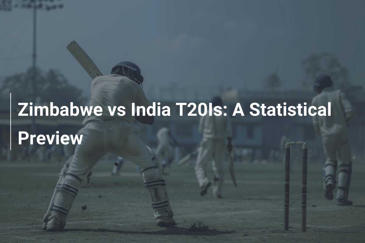 Zimbabwe vs India T20Is: A Statistical Preview - 777score.com