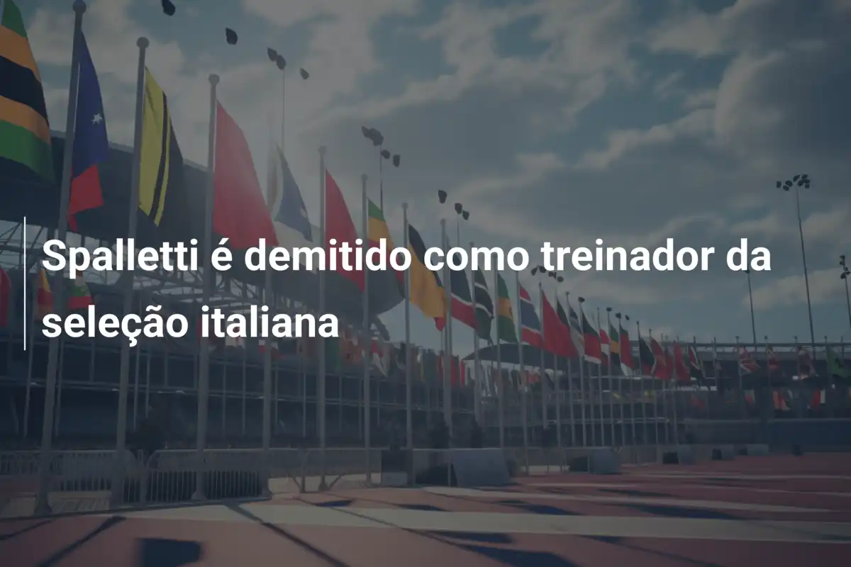 Spalletti é demitido como treinador da seleção italiana