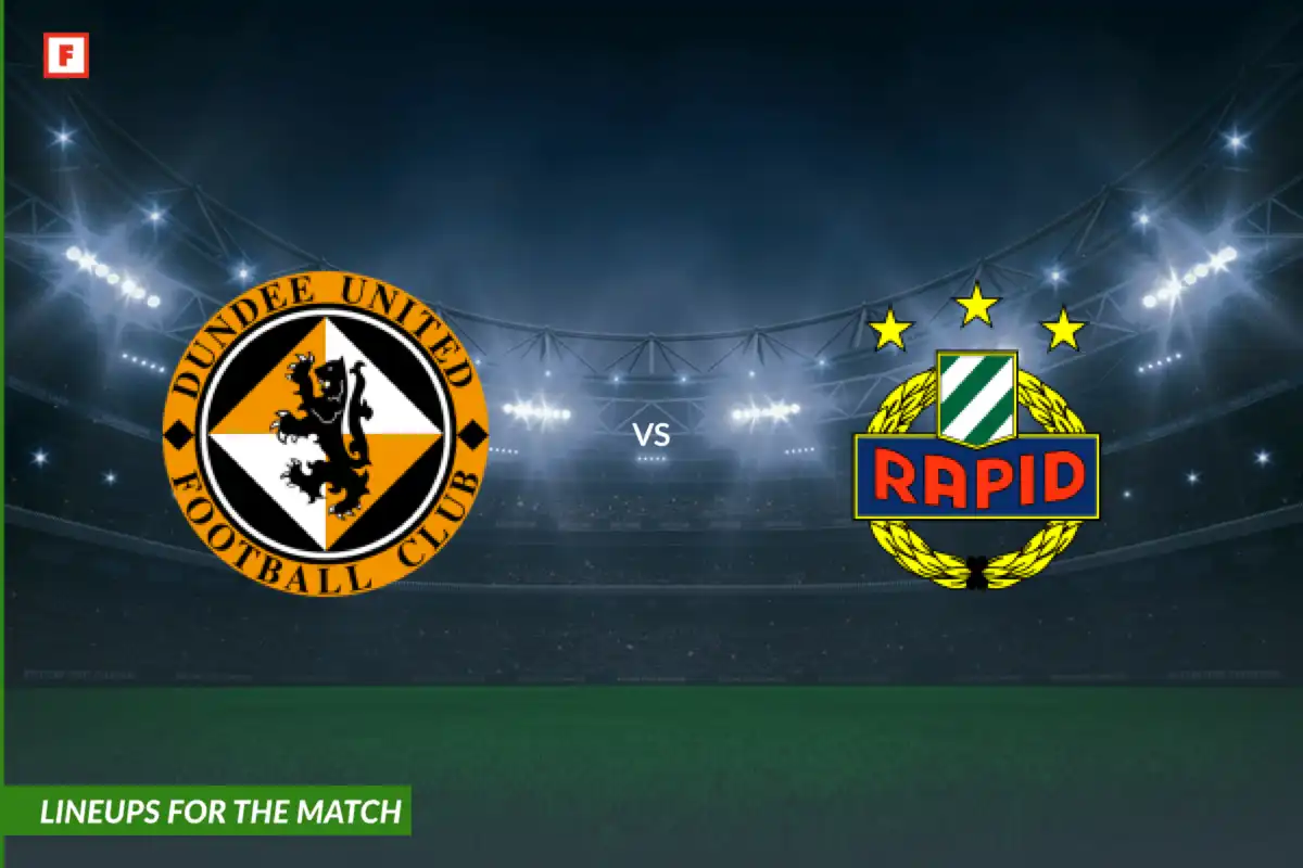 ดันดี ยูไนเต็ด ปะทะ Rapid Wien: รายชื่อผู้เล่นสำหรับการแข่งขัน