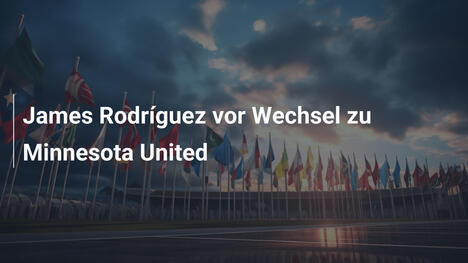 James Rodríguez vor Wechsel zu Minnesota United