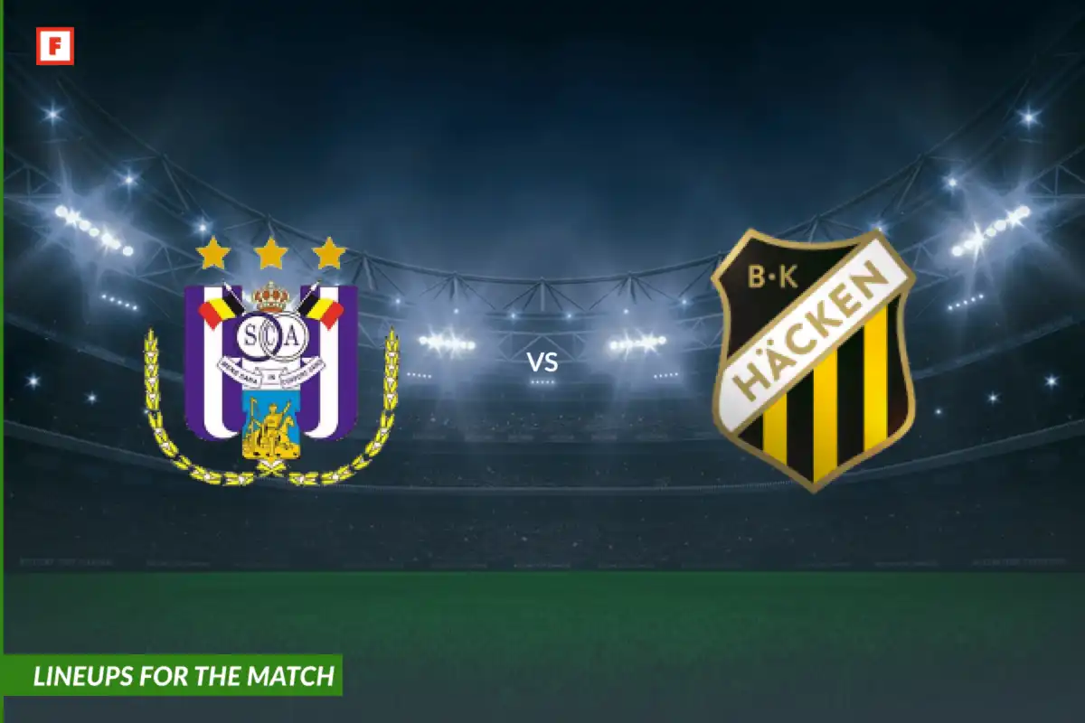Anderlecht vs Hacken: escalações para o jogo - footboom1.com