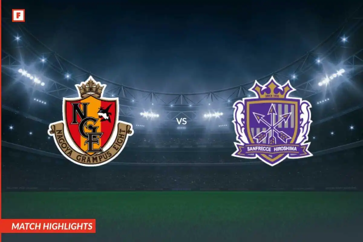 Nagoya Grampus - Sanfrecce Hiroshima gol e momenti salienti