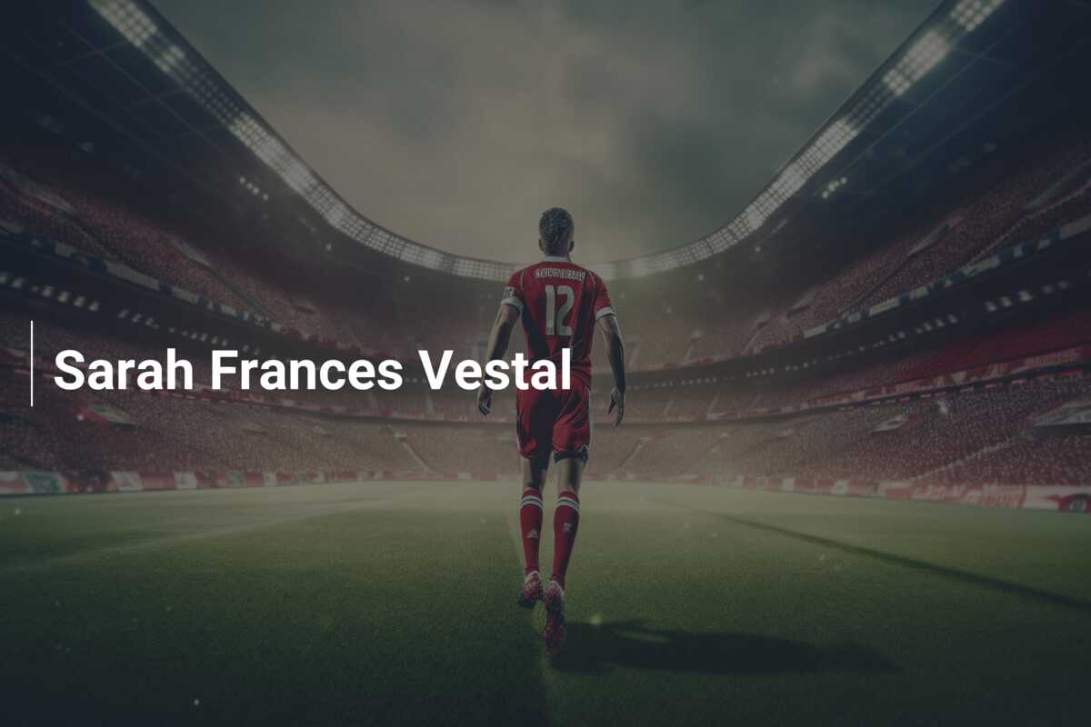Sarah Frances Vestal