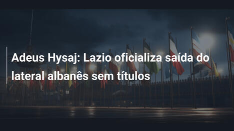 Adeus Hysaj: Lazio oficializa saída do lateral albanês sem títulos