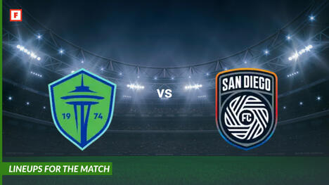 Seattle Sounders vs San Diego FC: lineups for the match