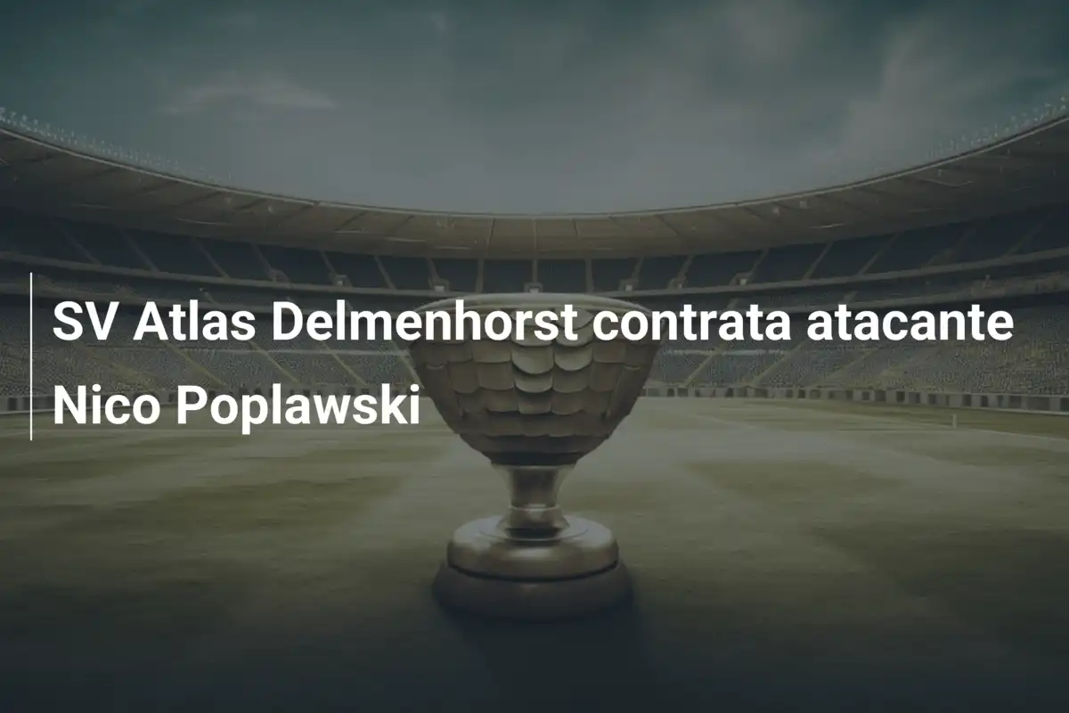 SV Atlas Delmenhorst contrata atacante Nico Poplawski