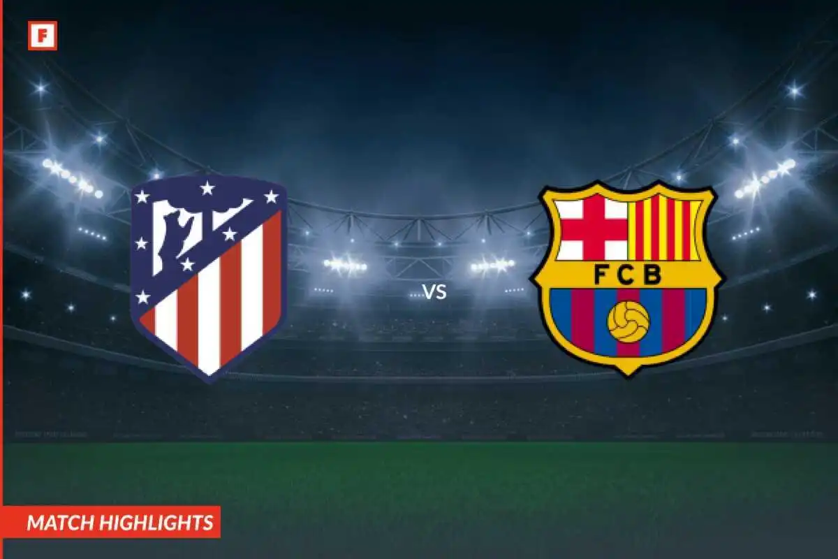 Atlético Madrid - Barcelona mål og høydepunkter