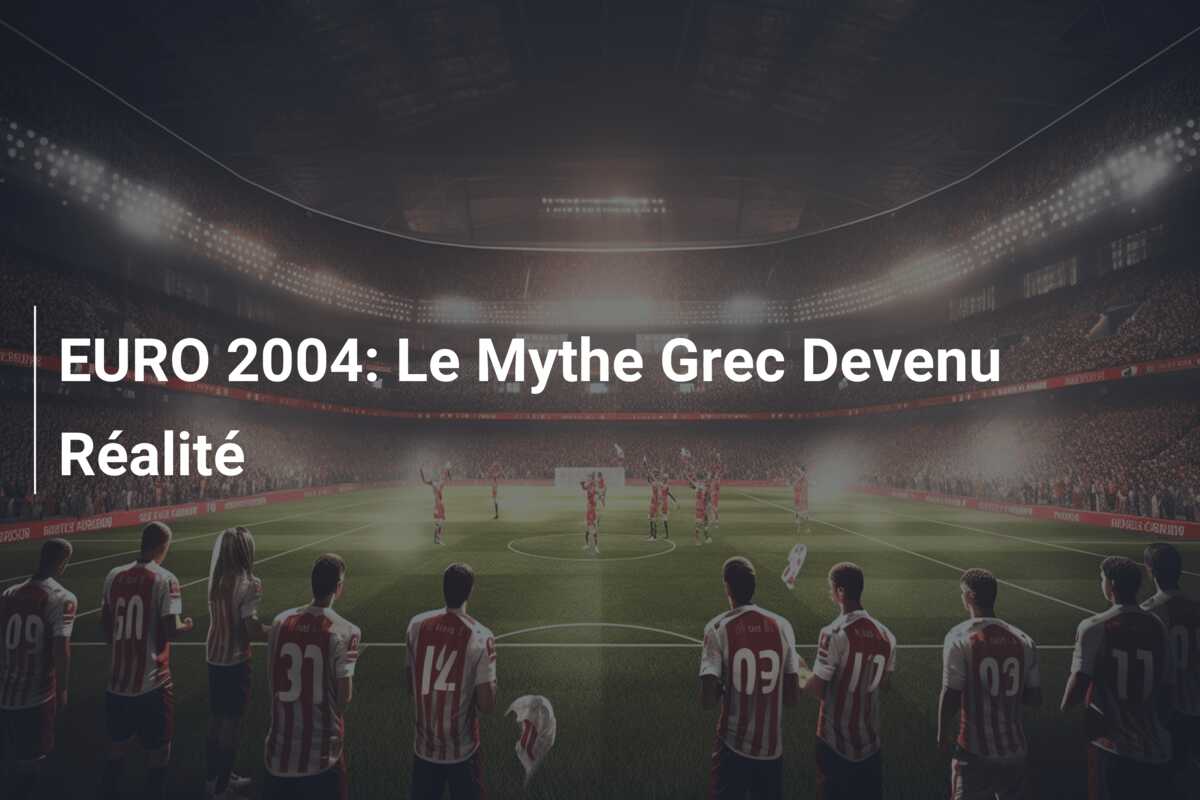 EURO 2004: Le Mythe Grec Devenu Réalité