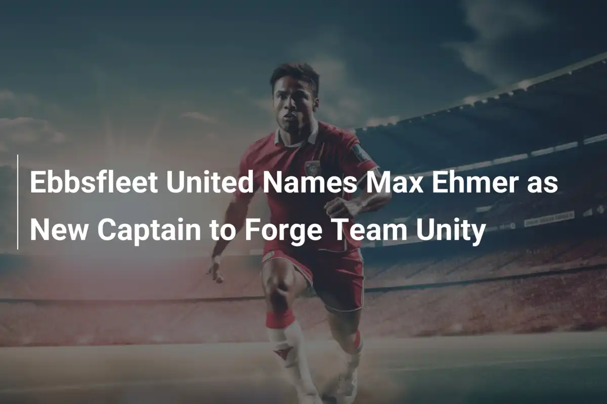Max Ehmer, il nuovo condottiero dell'Ebbsfleet United per unire la squadra