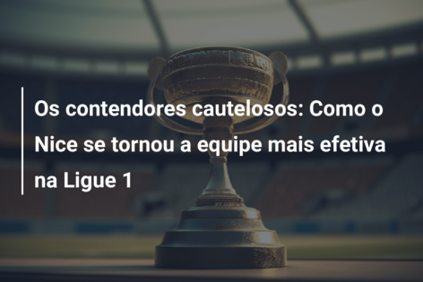 Os contendores cautelosos: Como o Nice se tornou a equipe mais efetiva na Ligue 1