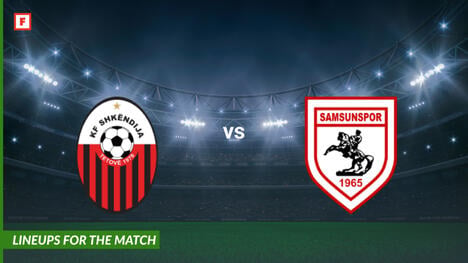 Skendija contro Samsunspor: formazioni per la partita