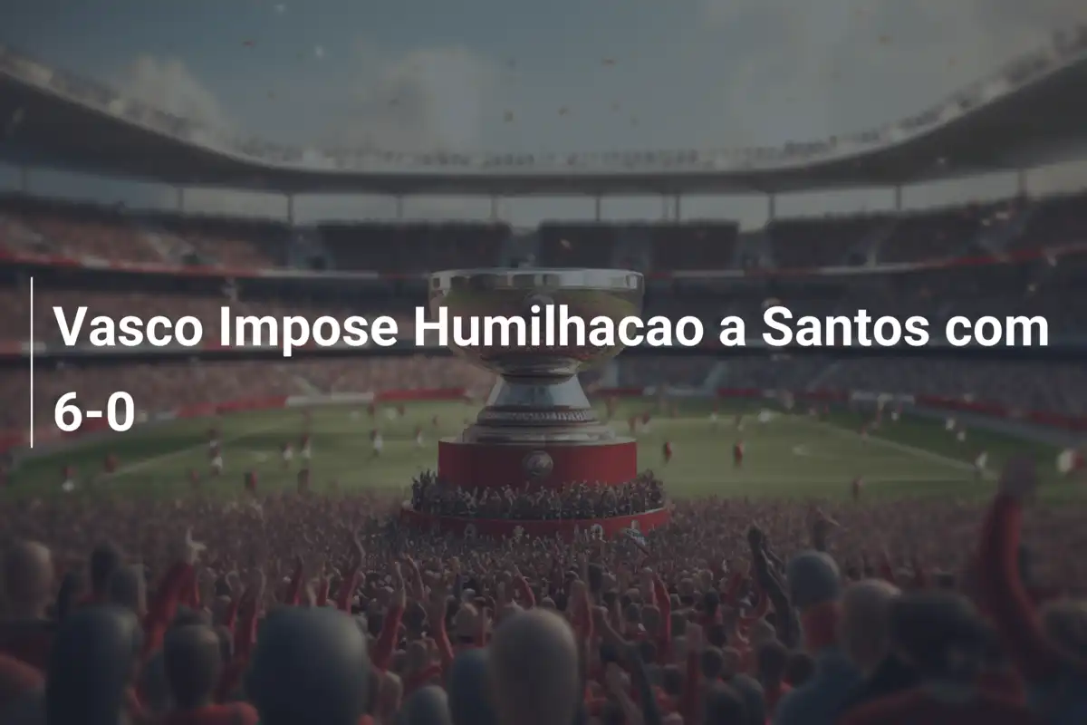 Vasco Impose Humilhacao a Santos com 6-0