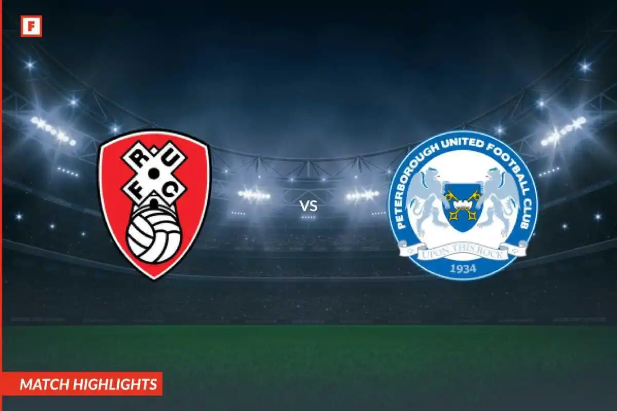 Rotherham United - Peterborough United cele i najważniejsze momenty