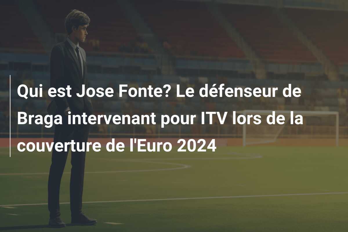 Qui est Jose Fonte? Le défenseur de Braga intervenant pour ITV lors de la couverture de l’Euro 2024