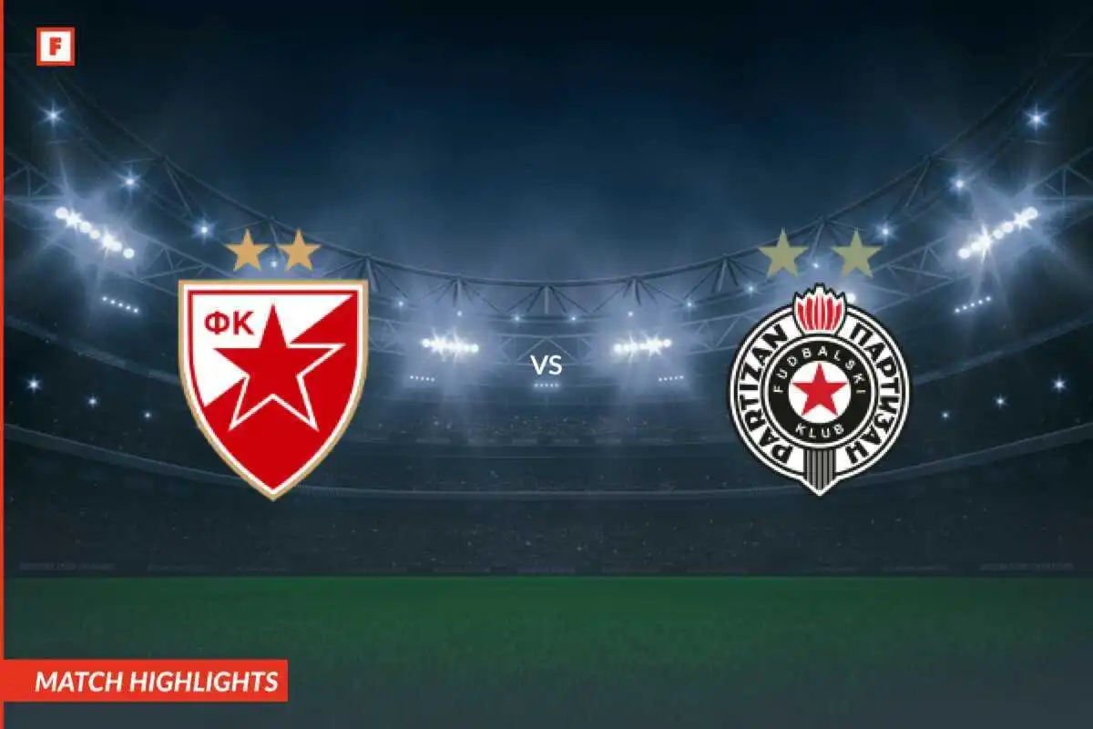 ครเวนา ซเวซดา - Partizan Belgrade ประตูและไฮไลท์