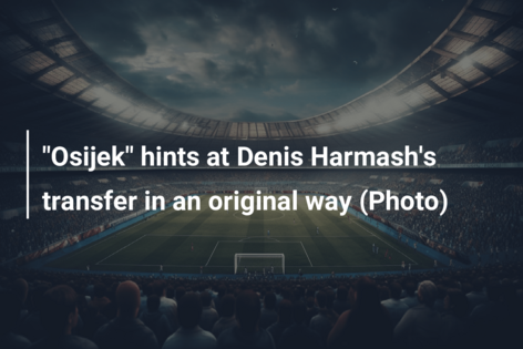 “Osijek” sugerează transferul lui Denis Harmash într-un mod original (Fotografie)